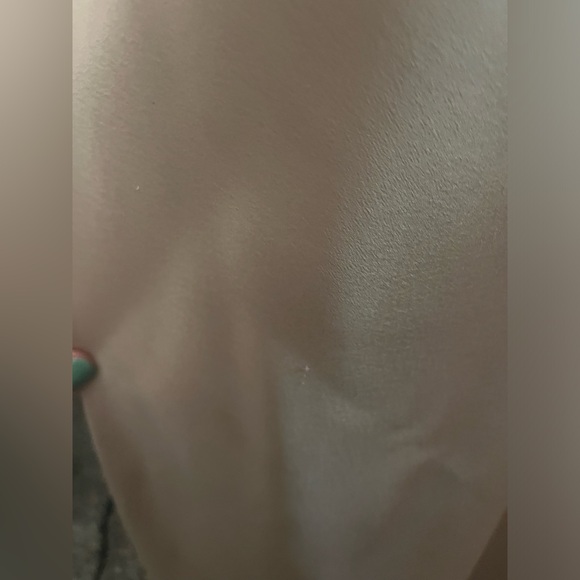 Show Me You MuMu Jasmine Halter Midi Dress ~ Rose Gold Luxe Satin - Size S - Picture 5 of 5